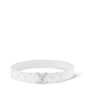 LV Belt White White
